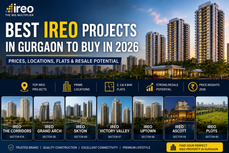 Best IREO Projects in Gurgaon to Buy in 2026: Prices, Locations, Flats & Resale Potential