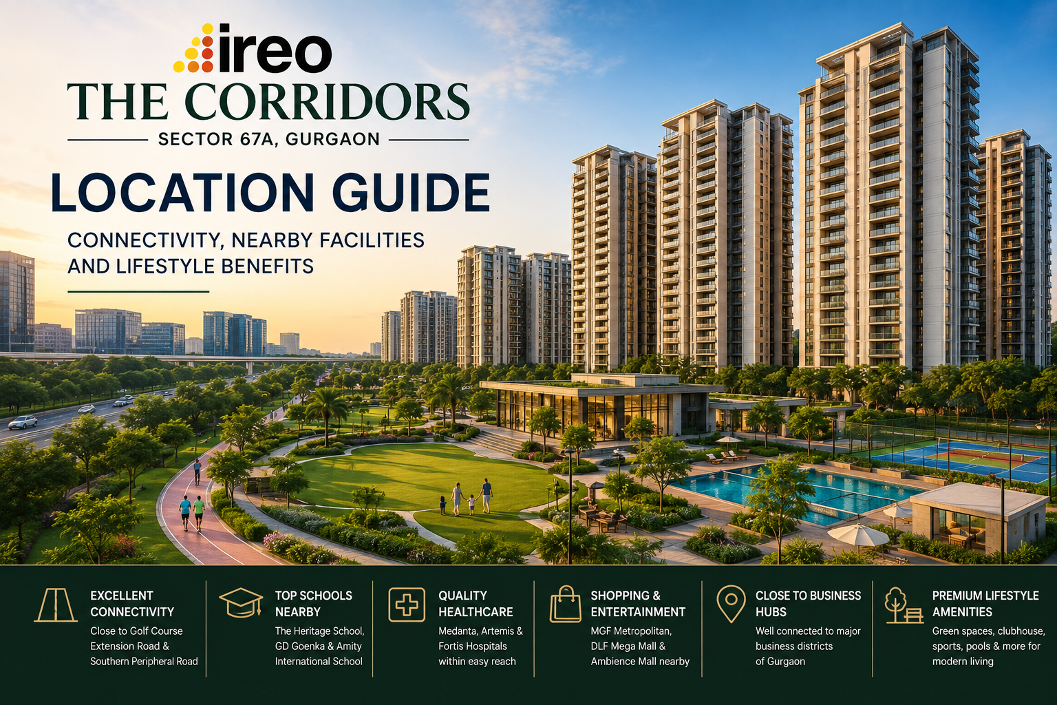 IREO The Corridors Sector 67A Gurgaon Location Guide