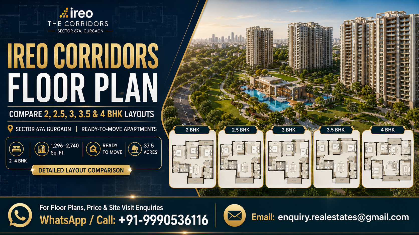 Ireo Corridors Floor Plan