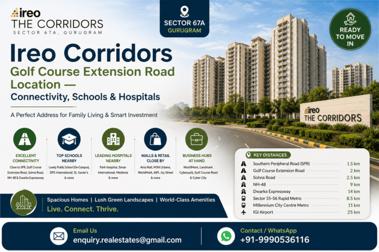 Ireo Corridors Golf Course Extension Road