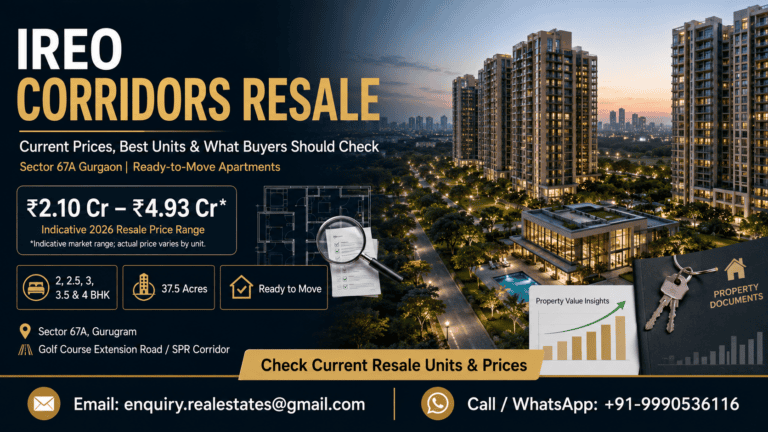 Ireo Corridors Resale Prices, Best Units & What Buyers Should Check