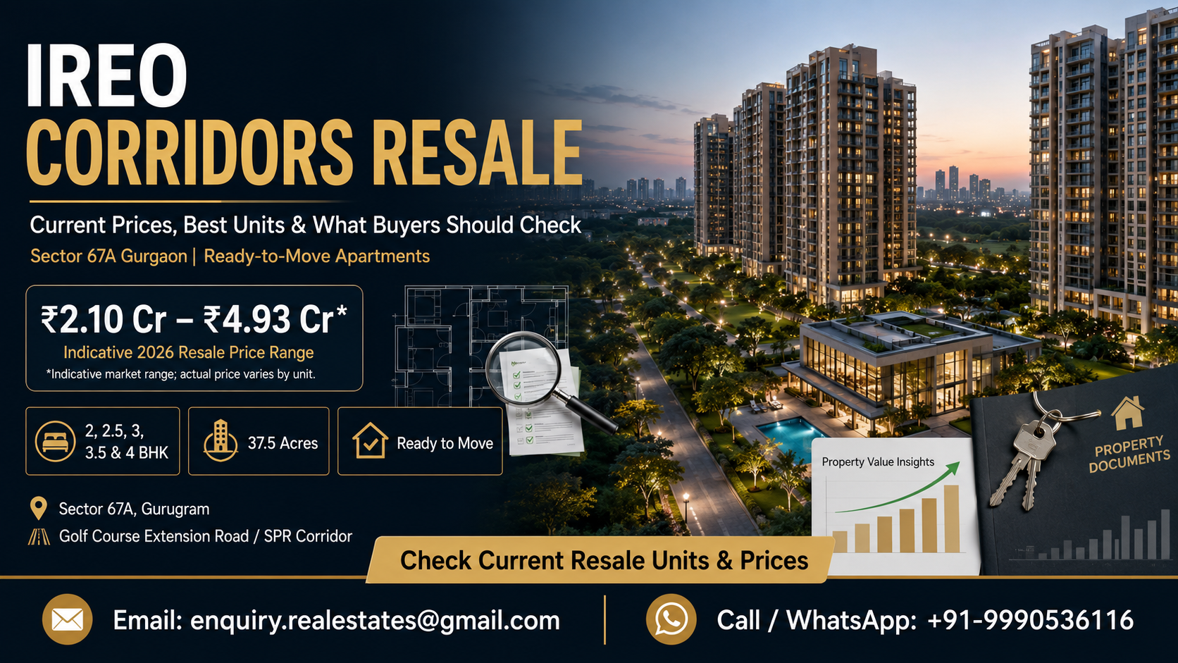 Ireo Corridors Resale Price